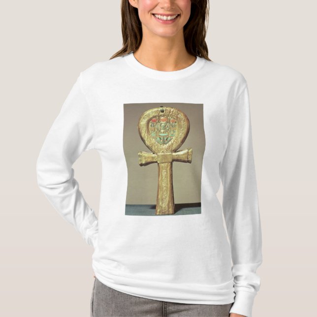 T-shirt Caisse de miroir sous forme d'ankh (Devant)