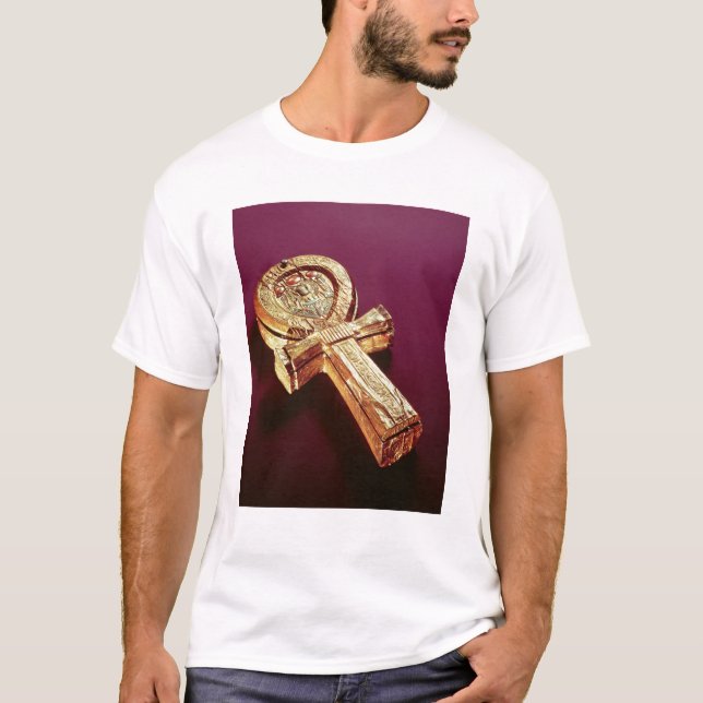 T-shirt Caisse de miroir sous forme d'ankh 2 (Devant)