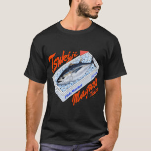 T-shirt Caisse de thon du marché aux poissons de Tsukiji R
