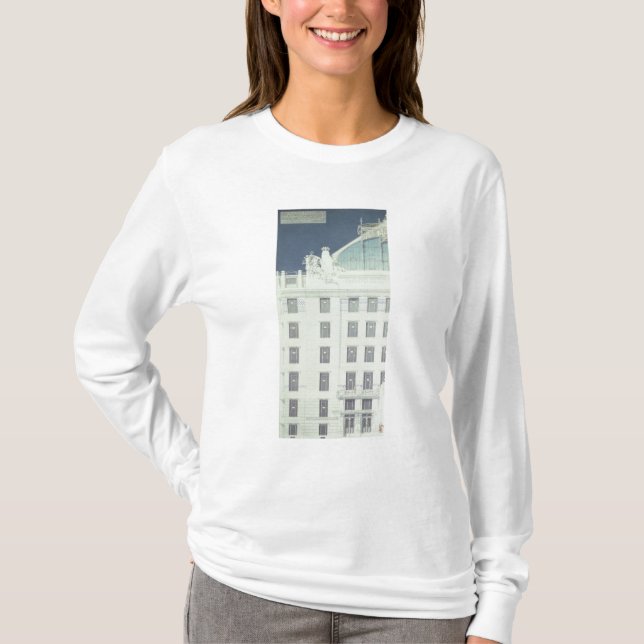 T-shirt Caisse d'épargne de bureau de poste, Vienne (Devant)