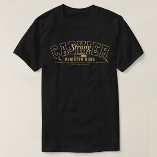 T-shirt Caissier Enregistreur Patron