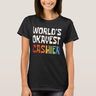 T-shirt Caissier Moyennement Compétent de Retro World