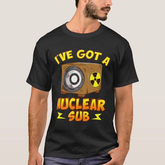 T-shirt Caisson de basses pour les fans de Home Theatre et (Devant)
