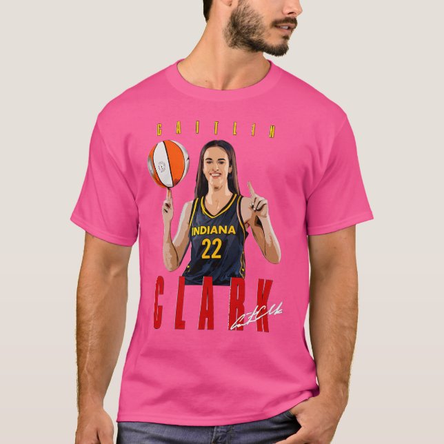 T-shirt Caitlin Clark - No1 Pick (Devant)