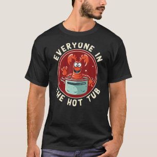 T-shirt Cajun Crawfish Fête à ébullition Tout Le Monde Dan