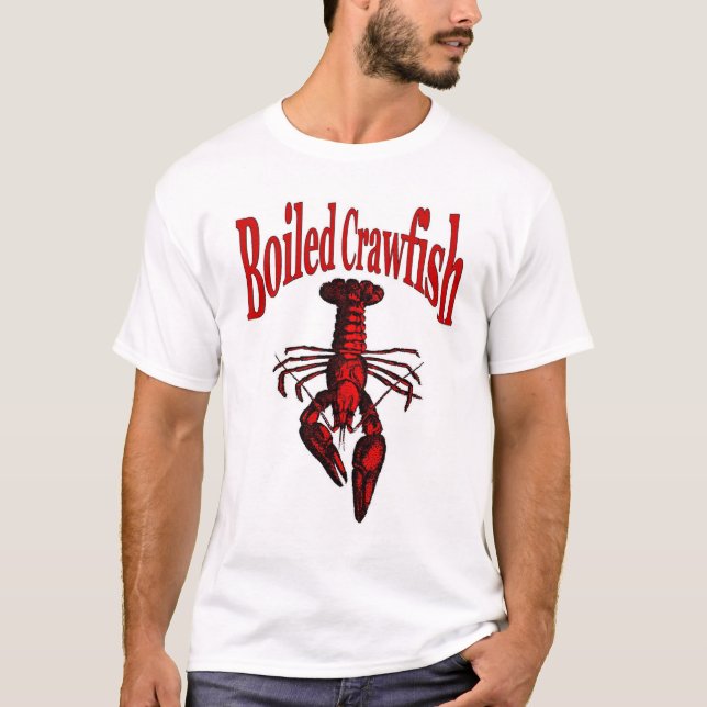 T-shirt Cajun Crawfish ou langouste (Devant)