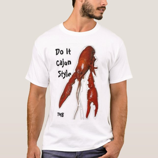 T-shirt Cajun_Style_Crawfish_tshirt (Devant)