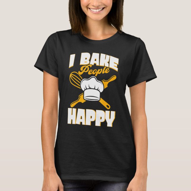 T-shirt Cake Bakers Bakers Cupcake Bakers I Bake Pe (Devant)