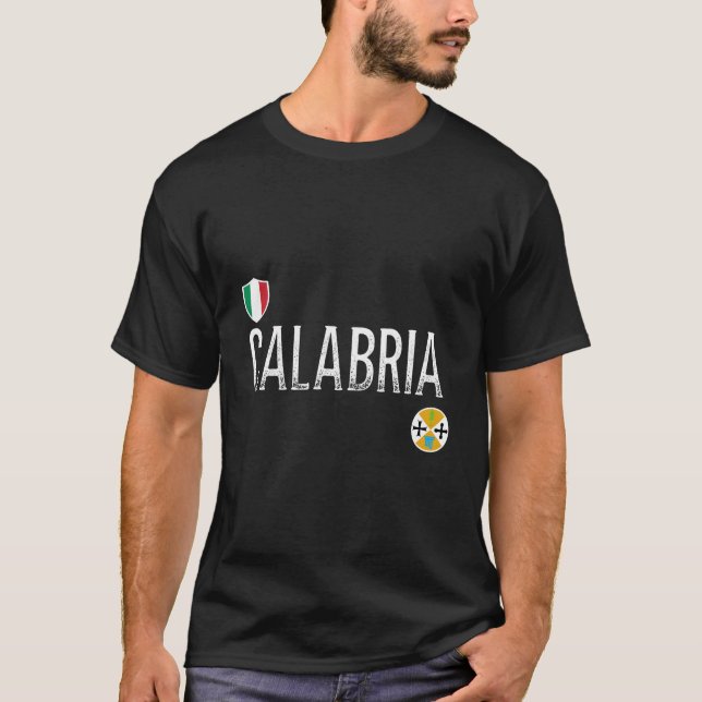 T-shirt Calabre - Calabre Soccer Jersey (Devant)