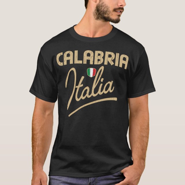 T-shirt Calabre Italia (Devant)