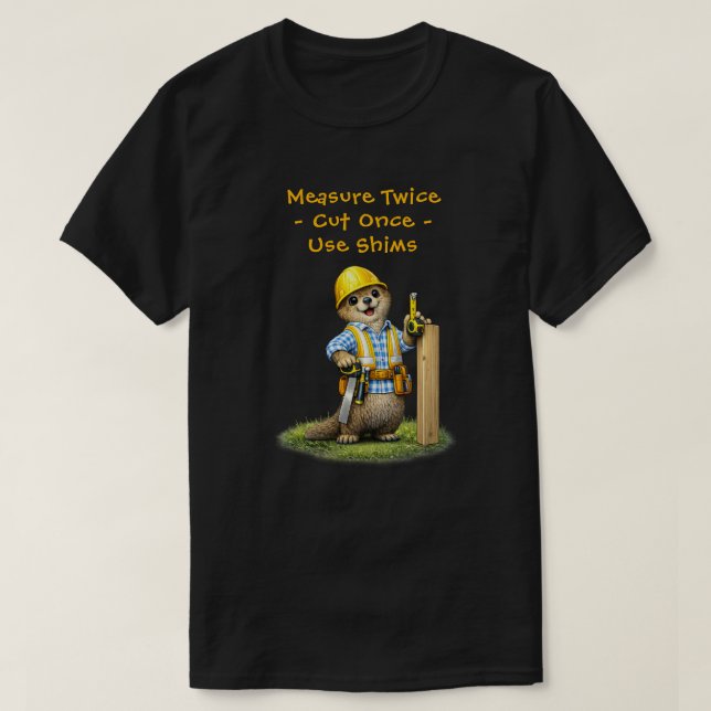 T-shirt "Calages" (2) (Design devant)