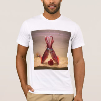 T-shirt Calamar enamorado
