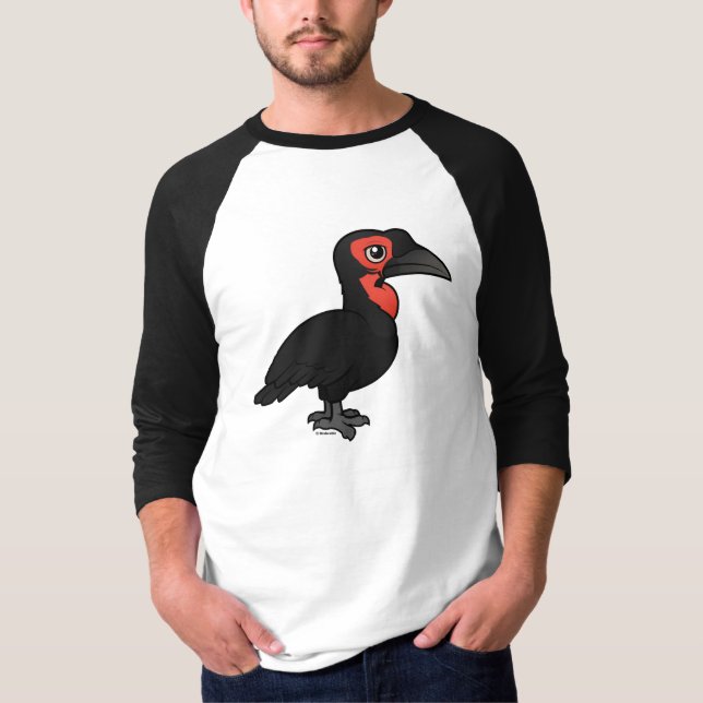 T-shirt Calao moulu du sud de Birdorable (Devant)