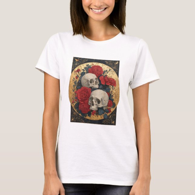 T-shirt Calaveras de amor (Devant)