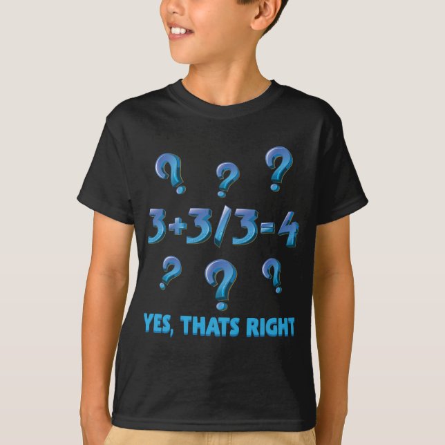 T-shirt Calcul des mathématiques Éducation des étudiants M (Devant)