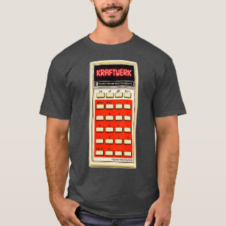T-shirt Calculatrice de poche Rétro Kraftwerk Van Art