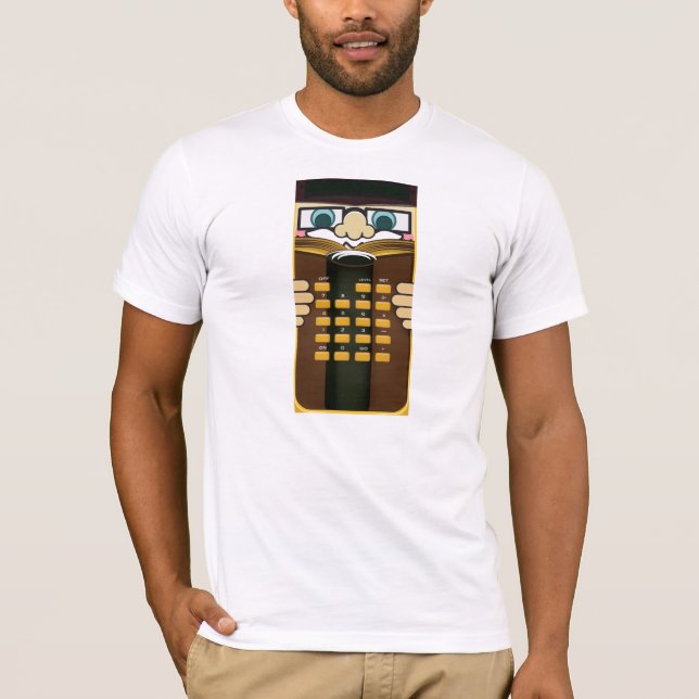 T-shirt Calculatrice professeur (Devant)