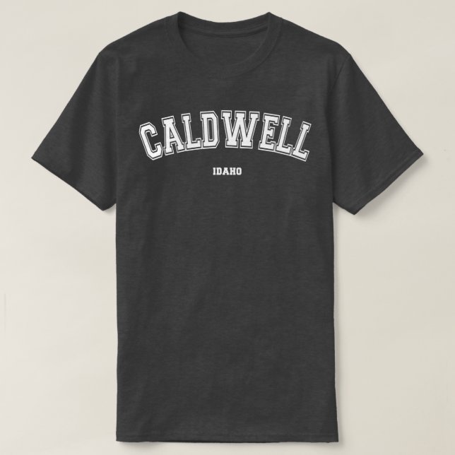 T-shirt Caldwell Idaho (Design devant)
