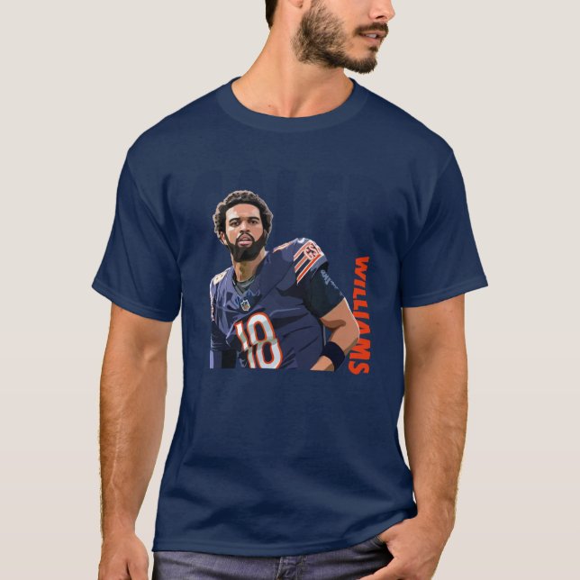 T-SHIRT CALEB WILLIAMS 18 BEARS - CHICAGO (Devant)