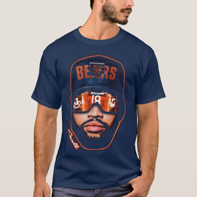 T-shirt Caleb Williams Big Face boy (Devant)