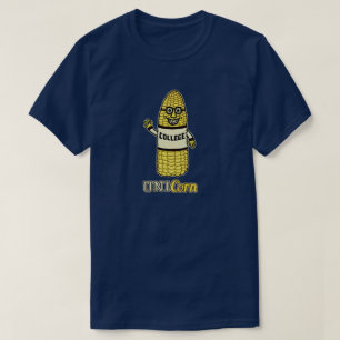 T-shirt Calembour drôle d'université de maïs de licorne
