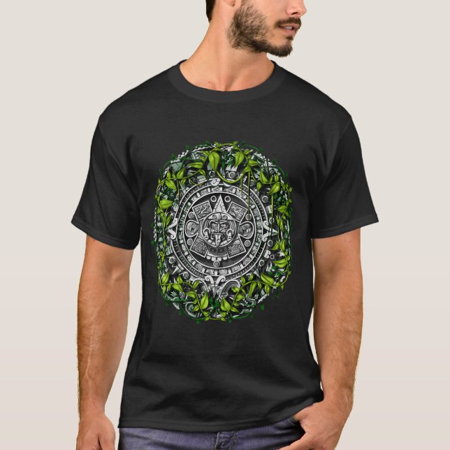 T-shirt Calendrier aztèque (Devant)