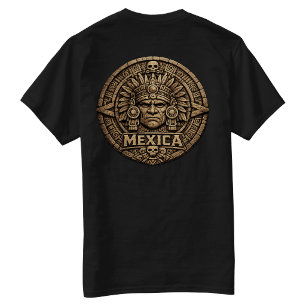 T-shirt Calendrier aztèque - Dos frappé