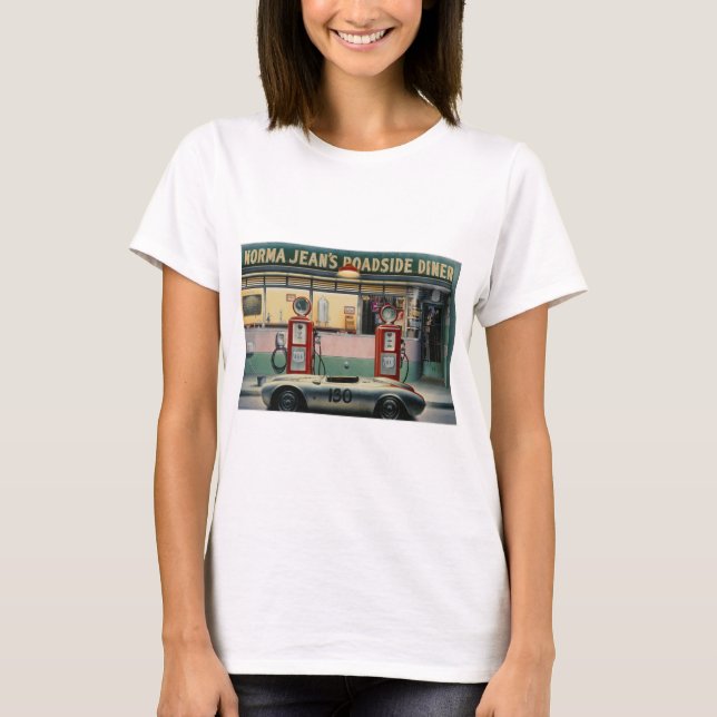T-shirt Calendrier Girl.tif de route du destin CON03-V2 (Devant)