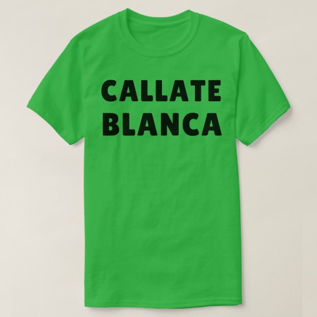 T-shirt caler blanca (Design devant)