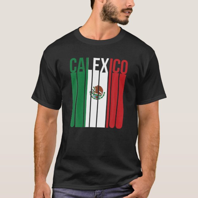 T-shirt Calexico Californie Mexique Tijuana Mexicali Chica (Devant)