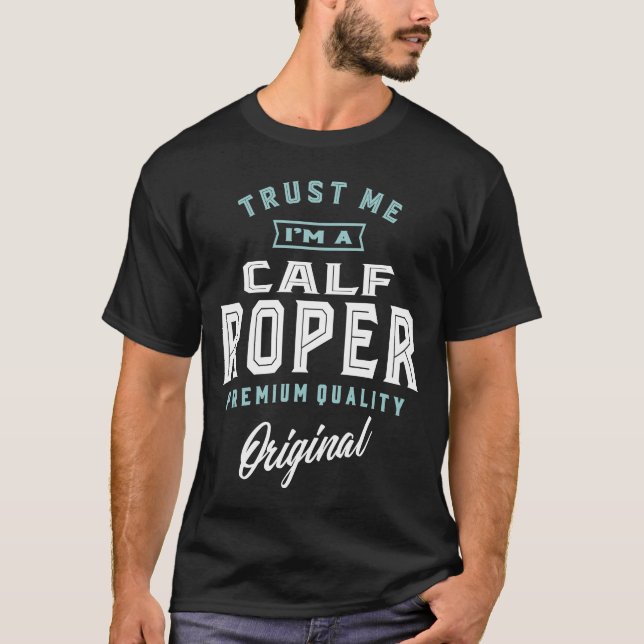 T-shirt Calf Roper (Devant)