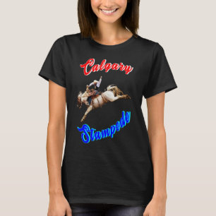 T-shirt Calgary Canada Chevaux Juillet Riders Calgary Stam