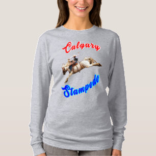 T-shirt Calgary Canada Chevaux Juillet Riders Calgary Stam