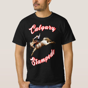 T-shirt Calgary Heure Canada Juillet Riders Calgary Stampe