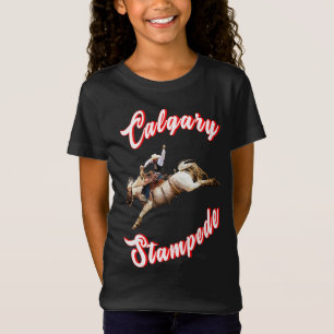T-Shirt Calgary Heure Canada Juillet Riders Calgary Stampe