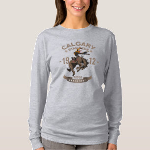 T-shirt Calgary Stampede Rodeo   Manche longue pour femmes