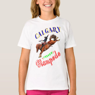 T-shirt Calgary Yeehaw Stampede