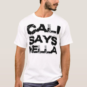 T-shirt Cali dit Hella (Noir)