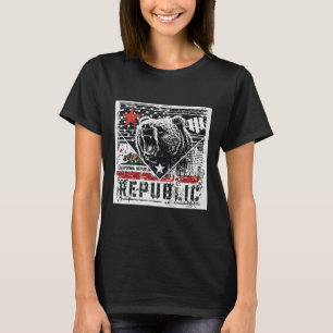 T-shirt Cali Grizzly Grit - Graphic Tee Premium