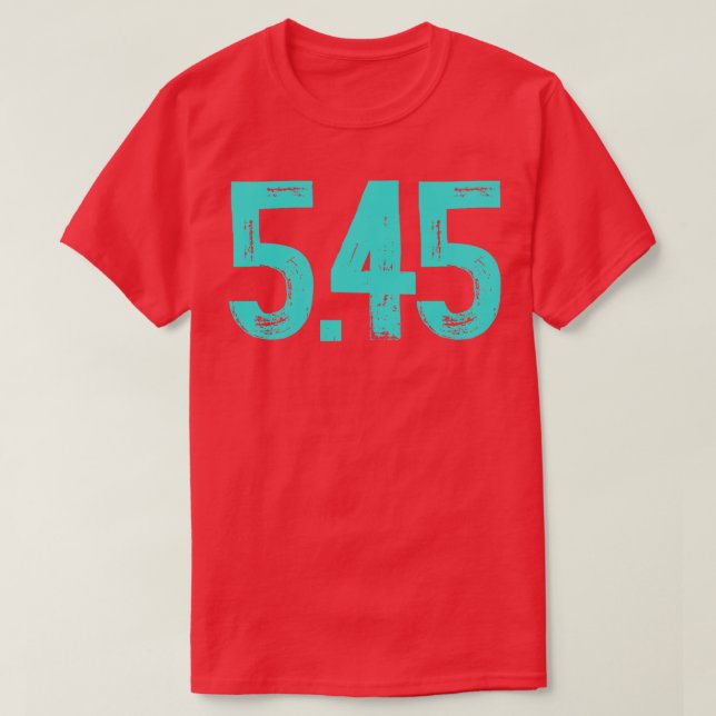 T-shirt calibre 545 mm (Design devant)