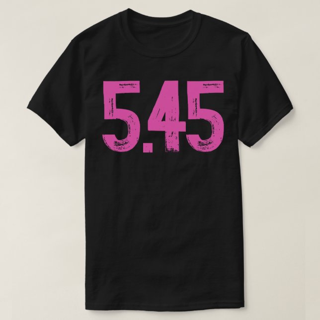T-shirt calibre 545 mm 1 (Design devant)