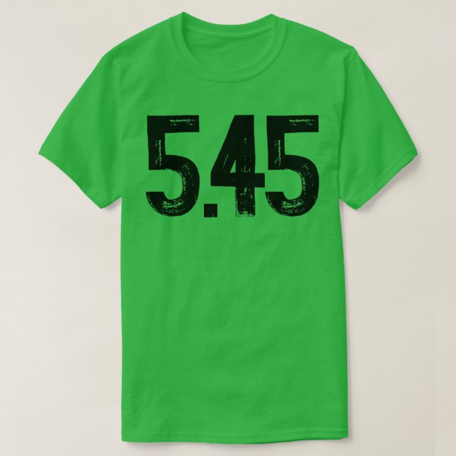 T-shirt calibre 545 mm 2 (Design devant)