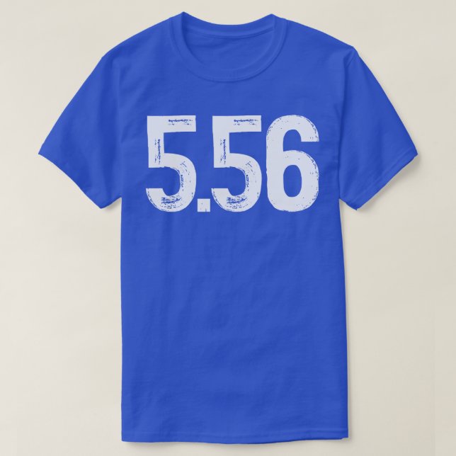 T-shirt calibre 556 mm 3 (Design devant)