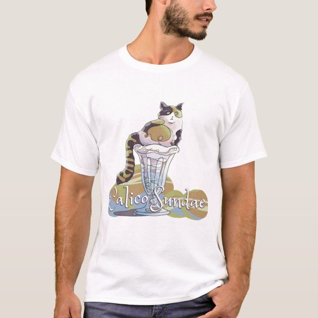 T-shirt Calico Sundae (Devant)
