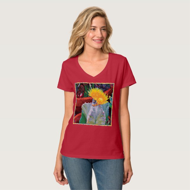 T-Shirt Caliente Cactus (Devant entier)