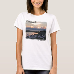 T-shirt California Beach Girl 1 - Chemise
