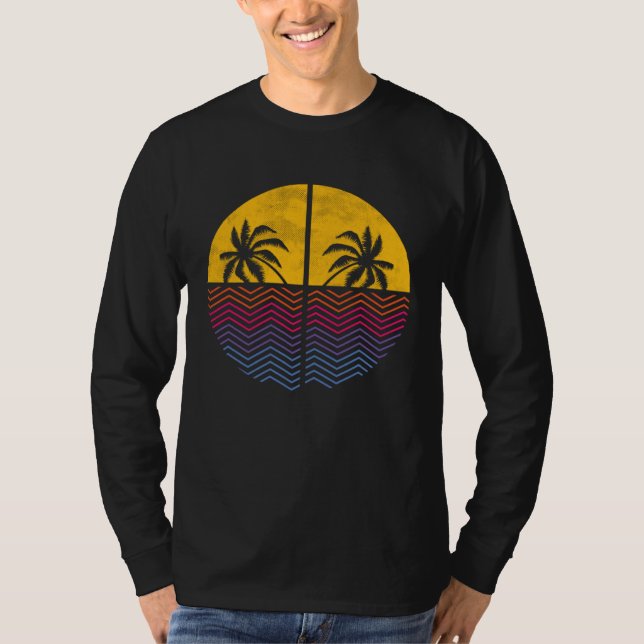 T-shirt California beach USA woman men children (Devant)