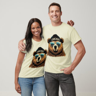 T-shirt California Bear Chicago