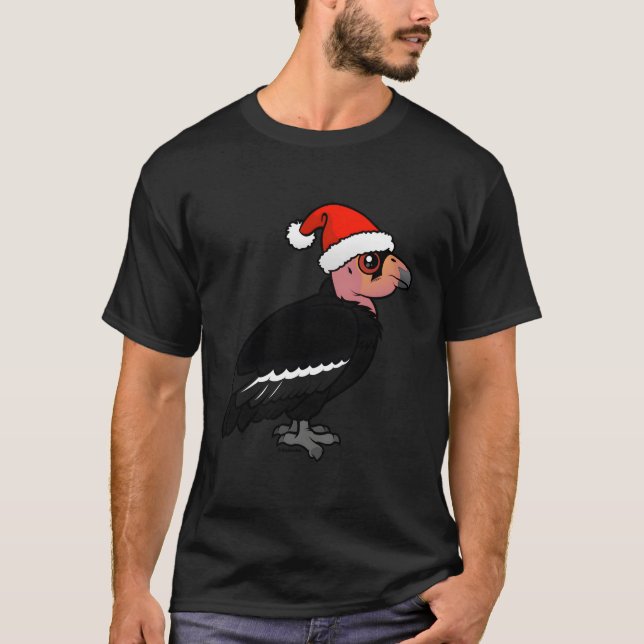 T-shirt California Condor Coon Santa Vulture (Devant)