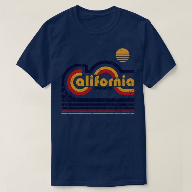 T-shirt California Dreamin (Design devant)